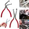Wire Strippers Automotive Electrical Terminal Connector Separator Removal Tool 2-in-1 Straight Bent Head Disconnect Pliers