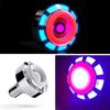 "Steel Heart" General Motorcycle Brake Light Taillight Warning Taillight Accessories Decorative RGB Lighting Light S7G3