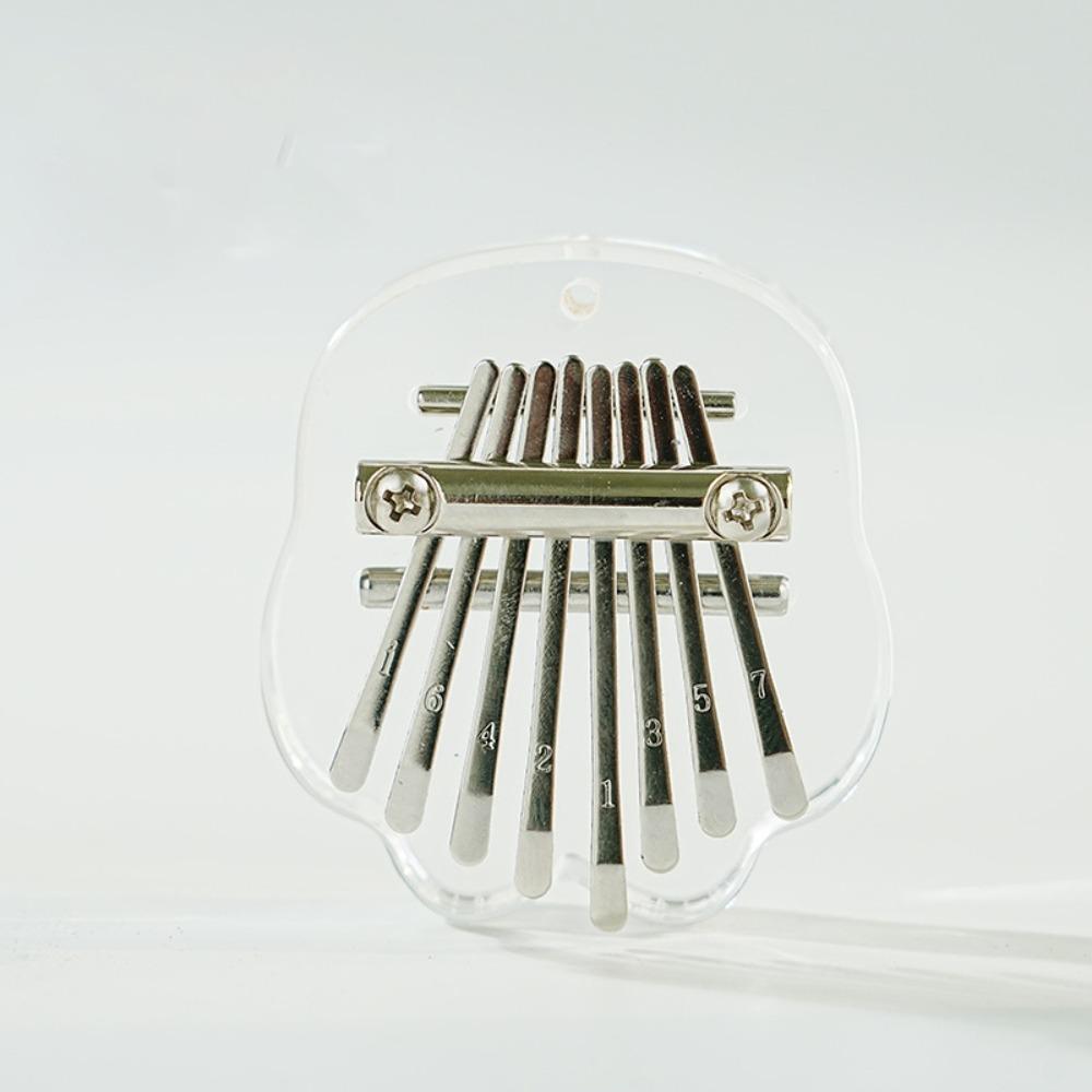 Piano Pendant 8 Key Finger Thumb Piano Kalimba  Toddler Kid Child Valentines