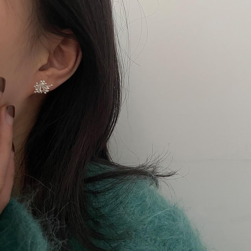 Изысканные серьги-пусеты в стиле ретро, Гонконгский фейерверк: Стильные, Модные и Универсальные Аксессуары для Женщин