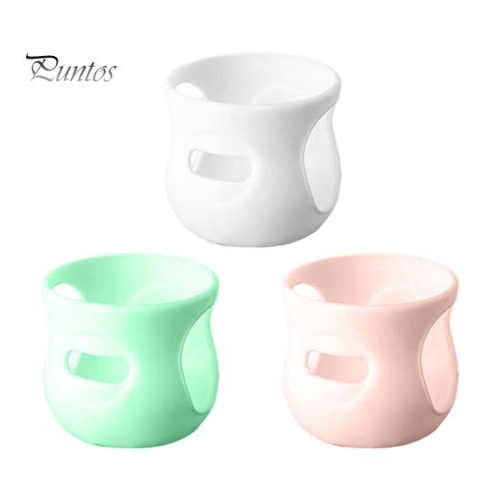 3 Pcs Silicone Bottle Sleeves 120ml/240ml Baby Bottle Holder Anti-slip BPA Free Insulation Sleeve for Glass Baby Bottle