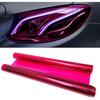 Car Taillight Headlight Fog Light Light Self-Adhesive Tint Film, 12×48 Inches Vinyl Protector Color Shiny Sticker Film, Auto Modification Cover for