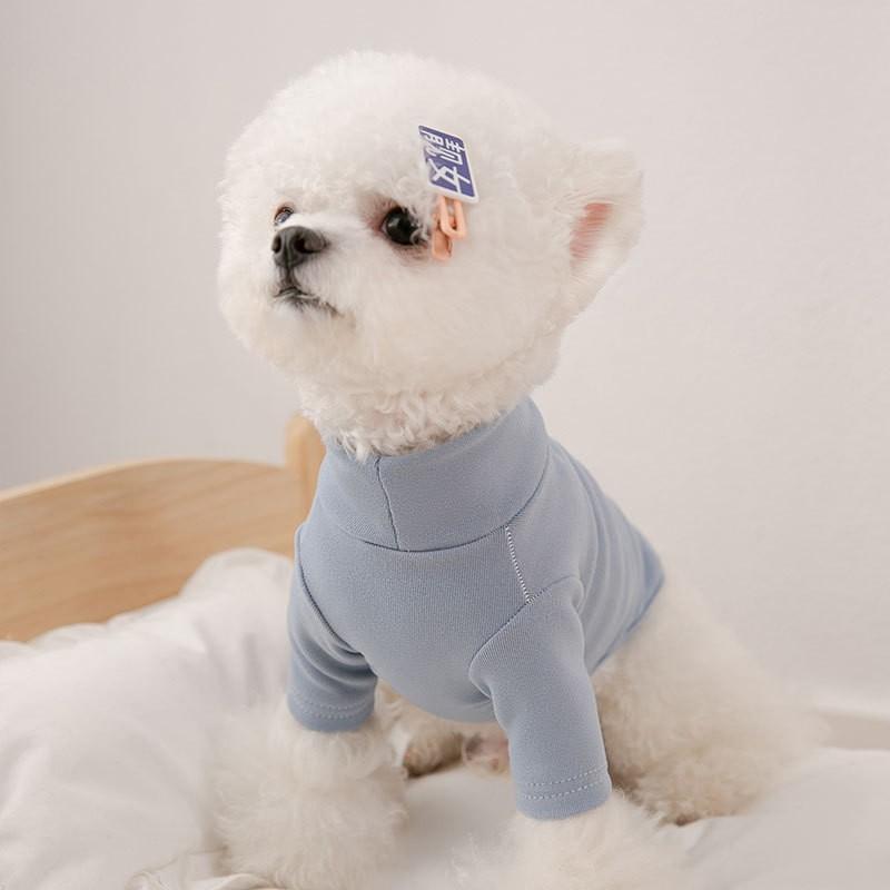Одежда для собак Teddy Puppy с шарфом-жилетом, зимняя теплая одежда Bigbear Small Dog Schnauzer Teddy Winter Clothing