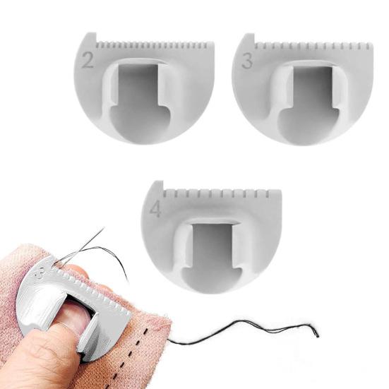 3 шт. нескользящий швейный шаблон DIY руководство по шитью инструменты многоцелевой компактный дизайн портативный швейный шаблон набор