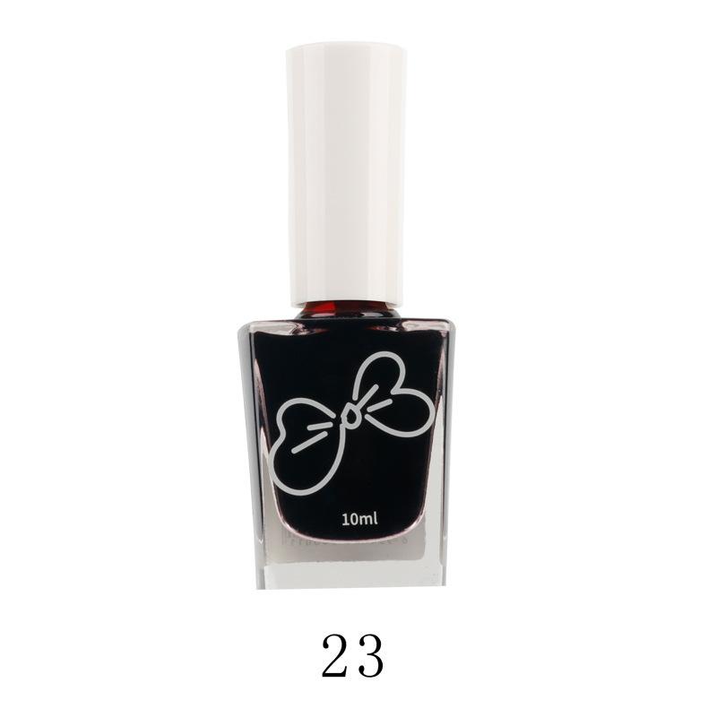 Oil-based Nail Polish No Bake Fast Drying Non-peelable Non-slip Safe Odorless Nude Color Nail Salon Nail Polish
