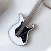 Y2K Black And White Guitar Love Heart Star Key Chain For Women Sweet Cool Trend