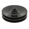 Double Groove Power Steering Pump Pulley 58in Keyway Shaft 86 01975 R Replacement for Chevy SBC