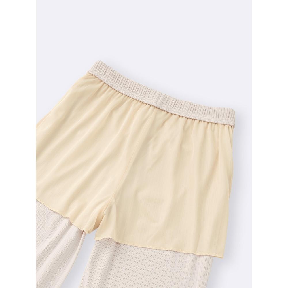 GU by Uniqlo Брюки-накидки в рубчик+версия OS для США 