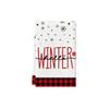 Christmas Kitchen Towel Nordic Style Snowman Print Dish Multipurpose Cotton Tea Home Holiday Decor
