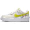 Женские кроссовки Air Force 1 Shadow SE Pale Ivory Light Zitron кремовые DJ5197-100