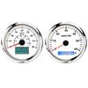 85mm GPS Speedometer 60M 80M 120M 160M 200M with 4K 6K 7K 8K RPM Tachometer with 7 Colors Backlight for Car Boat Yacht 9-32V
