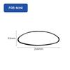 For Mini Cooper R50 R53 Hatch One  2002-2006 Soft CarbonFiber Dashboard Center Air Outlet Vent Frame Trim Car Interior Sticker