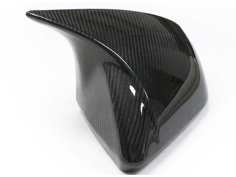 Ford Mustang US/China/Europe Spec Dry Carbon Fiber Rearview Mirror Horn Cover