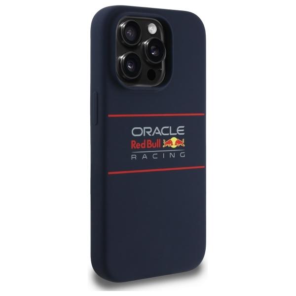 Red Bull Rbhmp15X24Sihsrv Iphone 15 Pro  Max 6.7 Hardcase Granatowy/Navy Silicone Horizontal Logo Magsafe