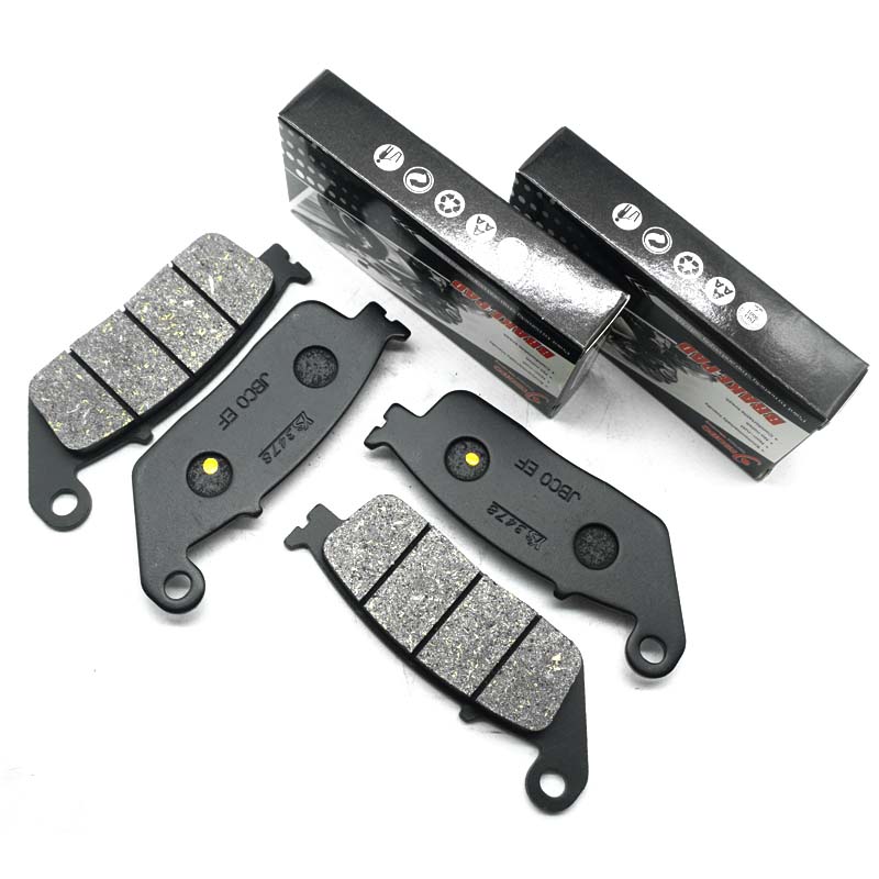 Комплекты передних и задних тормозных колодок для мотоциклов KAWASAKI ER650 Z650 2018 EX650 KHF Ninja 650 ABS 2017