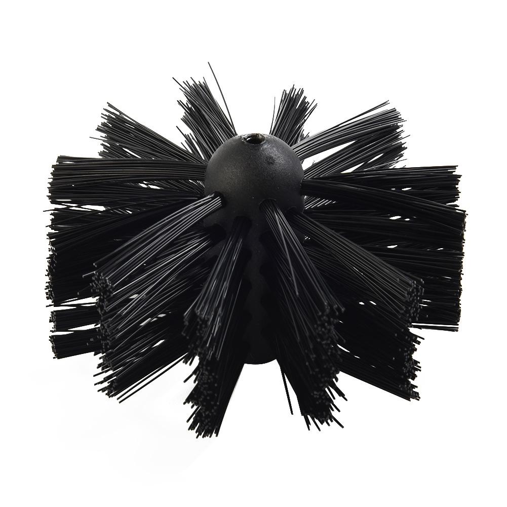 Щетка для дымохода 100/150/200 мм, нейлоновая насадка для чистки вентиляционных отверстий, щетка для удаления ворса из дымохода, насадка для чистки камина