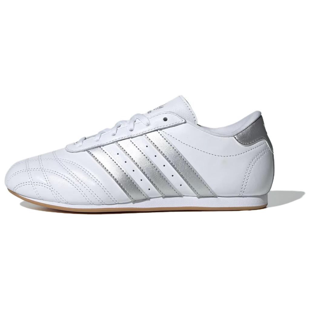 Тхэквондо Женские Adidas Originals Шнуровка 'Белый Серебристый Металлик Резина' JS1192