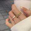Легкие роскошные буквы-ракушки знаменитостей, изящные многослойные кольца, нишевые кольца высокого класса