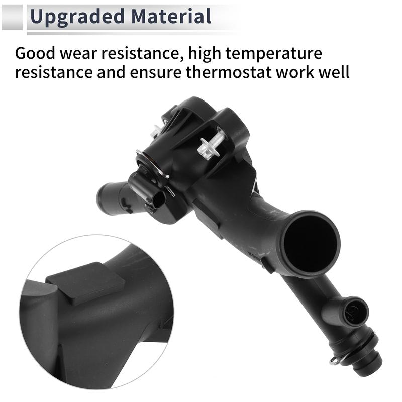 X Autohaux Engine Coolant Thermostat Housing Assembly for Buick Encore 13-21 for Chevrolet