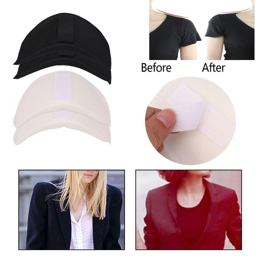 Suit Coat Covered Set-in Sewing Shoulder Pad  With Hook Foam Sponge Shoulder Pads Shoulder Pad
