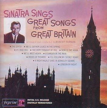CD FRANK SINATRA - Great Songs From Great Britain Japan ObiJazz Used