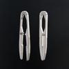 Camping Small Tweezer Titaniums Alloys Tweezer Outdoor Tool Pocket Maintenance Tool Survival Supplies Easy to Use