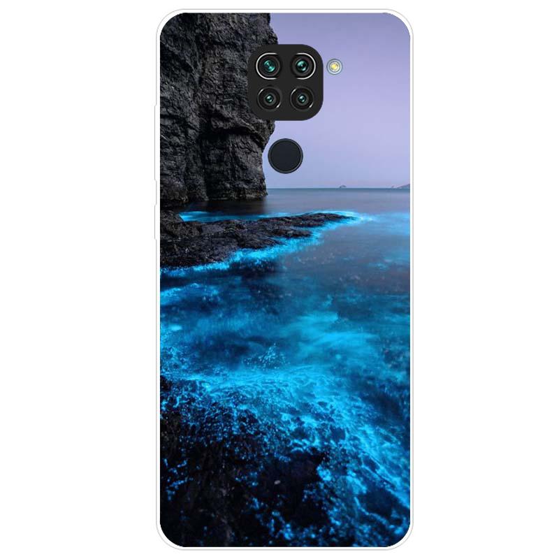 Чехол для телефона Xiaomi Redmi Note 9 Чехол 6.53;' Мягкий силиконовый чехол-накладка из ТПУ для Xiaomi Redmi Note 9, чехол-накладка Fundas Para