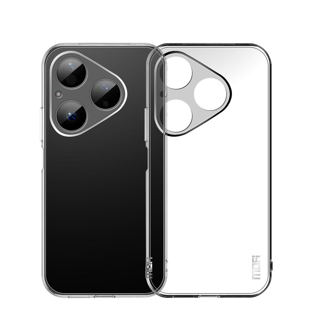 For Huawei Pura 80 Clear Phone Case MOFI Ultra-Thin TPU Phone Back Cover