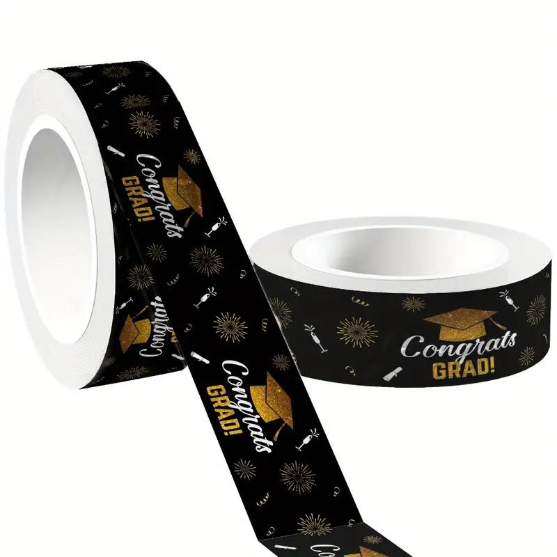 12pcs/set Adhesive Tape School Graduation Party Scrapbook DIY Material Scrapbooking Materials 15mmx5m