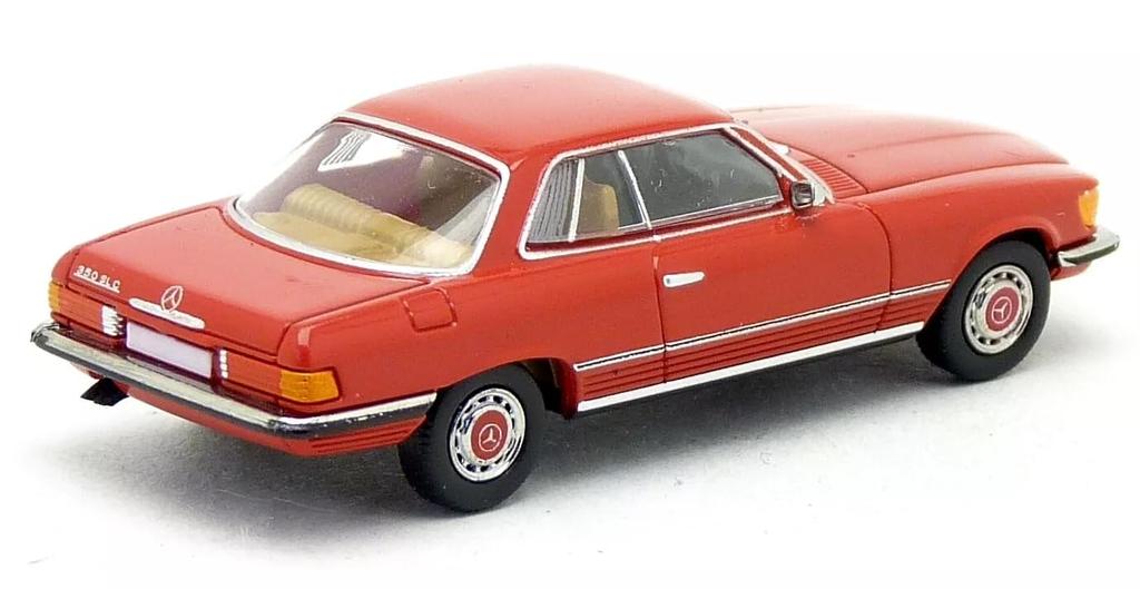 PCX87 1/87 Mercedes-Benz SLC (С107) 1971 Красный Премиум Классика Литая Модель Масштаб HO