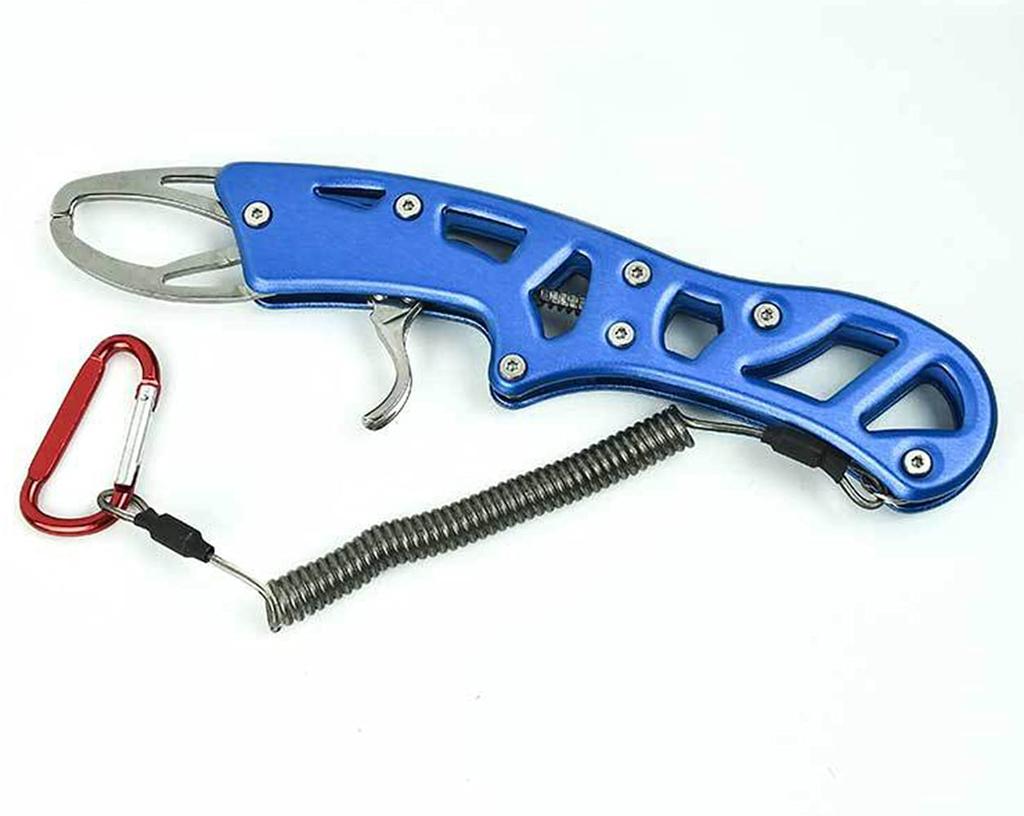 Lightweight and Stylish Fish Fish and Fish Grab with Stainless Steel Spiral Cord and Grip, Catcher, Carabiner.