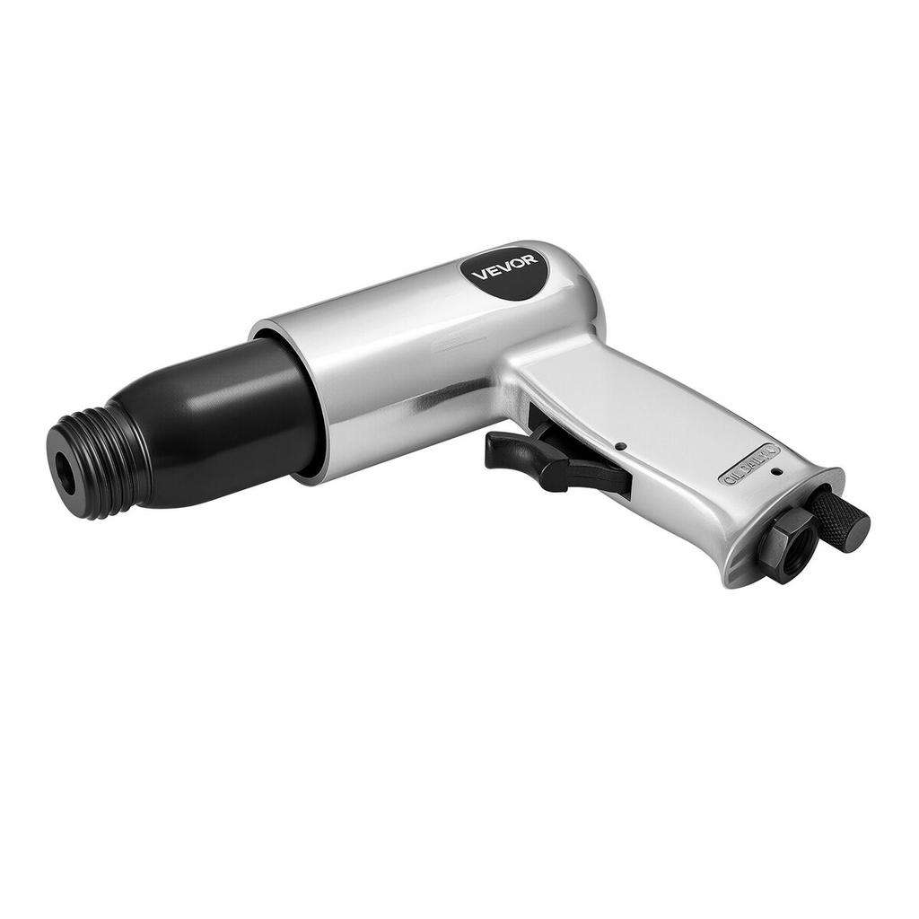 Air Hammer, 3500BPM Pneumatic Hammer with 70mm Stroke & 4PCS Chisels Round Shank, Pistol-Grip Compact Air Chisel Pneumatic Shovel Tool for Cutting