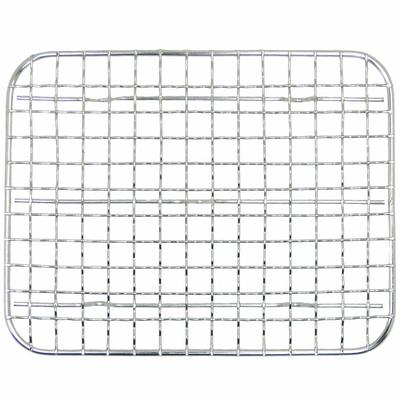 Квадратная решетка для жарки тонкацу Nagao 210x166 мм Нержавеющая сталь Сделано в Японии Цубамэ-Санзё 18-8