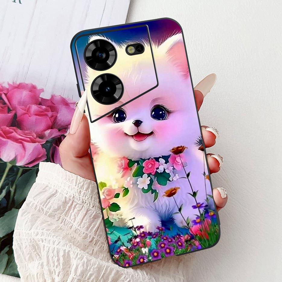 For Tecno Pova 5 Case LH7n Cute Fashion Pattern Cover Soft TPU Phone Cases For Tecno Pova 5 Pro LH8n Pova5 Pro Back Cover Bumper