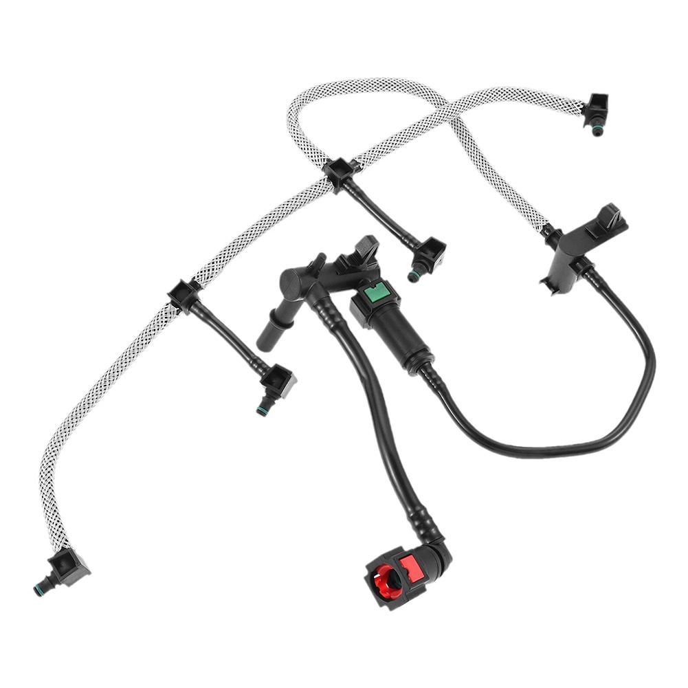Fuel Return Leak Hose Pipe Line with Sensor for Ford Transit 4M5Q9K022AG 1521487 OEM Compatible Automotive Fuel System Part