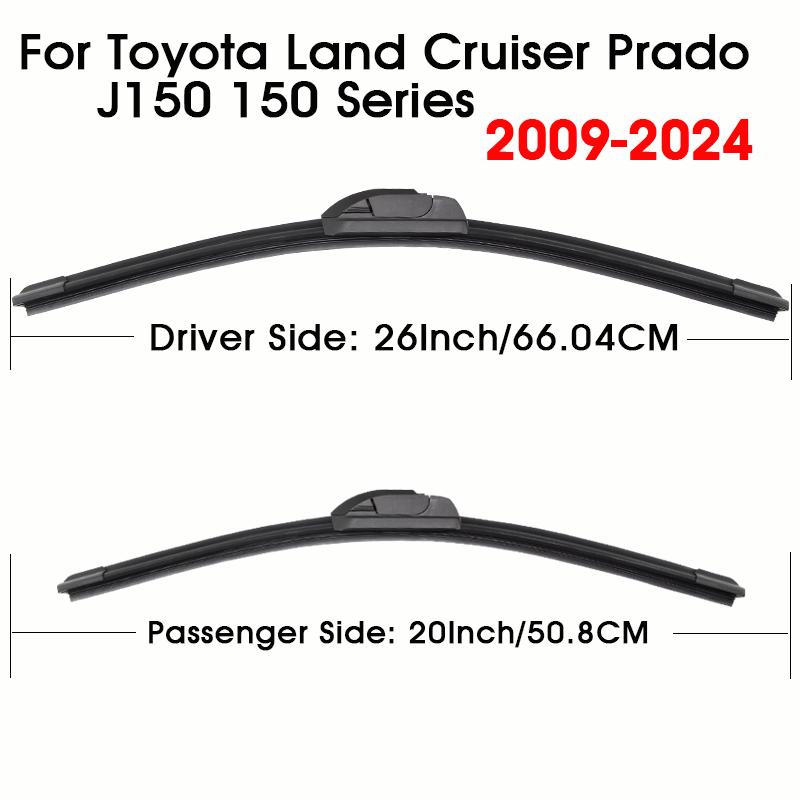 Toyota Land Cruiser Prado Серии J90 90 J120 120 J150 150 1996-2024 Автомобильные Дворники Передние Дворники Лобового Стекла Авто Дворники EZ0