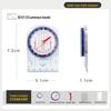 Outdoor Compass with Magnifying Glass and Ruler Scale for Students and Orienteering