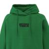 ONITSUKA TIGER Толстовка с капюшоном с логотипом-буквой Удобная Универсальная С длинным рукавом Толстовки унисекс Зеленый 2183B279-300