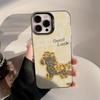 Подходит для iPhone17Pro Max чехол для мобильного телефона с рисунком богатой пони Apple 15/14 нишевый 14Pro продвинутый противоударный