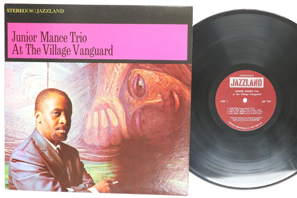 Виниловая пластинка JUNIOR MANCE At The Village Vanguard JLP941 JAZZLAND Джаз США Б/у