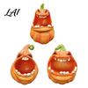 Desktop Storage Box Big Mouth Pumpkin Box Halloween Figurine Resin Jewelry Tray Table Centerpiece Trinket Keys Candy Holder for Home Office