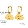 Cazador Animal Dog Cat Paw Footprint Earrings for Women Stainless Steel Flamingo Drop Earrings Jewelry Birthday Gift 2026
