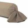 Bolster Cushion - HOMEROKK - 45 X 205 Cm - 100% Cotton - Resistant - Taupe