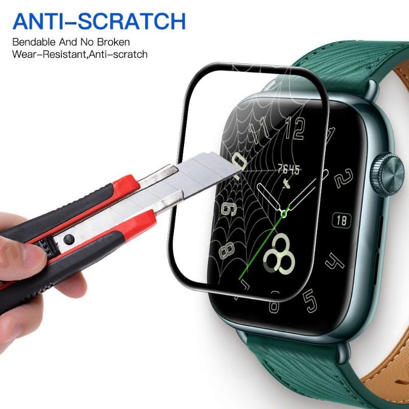 1-3 шт. 20D защитная пленка для экрана Honor Watch 5, антицарапающая пленка, полное покрытие, защитная пленка Ultra-HD для Huawei Honor Watch 5 (Не стекло)