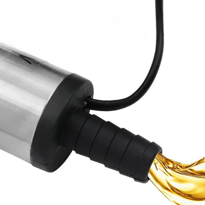 38 мм для перекачки погружного насоса 12 Вольт насос для перекачки топлива 12 В постоянного тока электрический 12 л/мин корпус из нержавеющей стали дизельное топливо вода