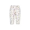 Леггинсы-капри с цветочным принтом TruePurpose от Stella McCartney с высокой талией Белые GL5829