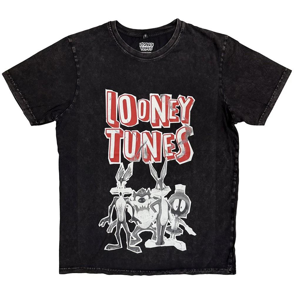 Looney Tunes Characters Black White Unisexs Tshirt Unisexs