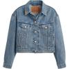 Levis X Beyoncé Collaboration Comfortable Denim Jacket With Flap Pocket Design FW25 Women Jackets 005ON-0001