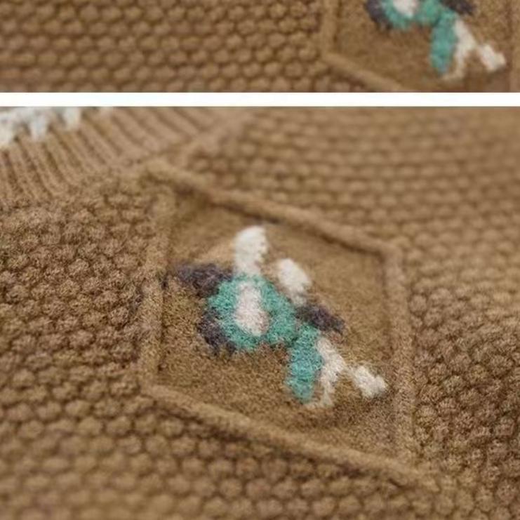 WTEMPO Женский вязаный свитер, зимний свободный свитер больших размеров с круглым вырезом