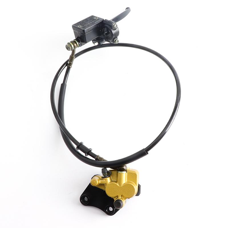 Motorcycle Front /Rear Hydraulic Disc Brake Kit For Most 50cc-125cc Motocross Pit Dirt Bike BBR TTR CRF 50 XR Apollo Motorbike